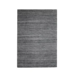 Tappeto da soggiorno rettangolare in materiale riciclato (160 x 230 cm) Aiko Grigio