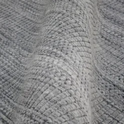 Tappeto da soggiorno rettangolare in materiale riciclato (160 x 230 cm) Aiko Grigio