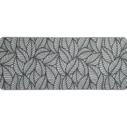 Tappeto d'ingresso gomma (120 cm) Jungle Grigio