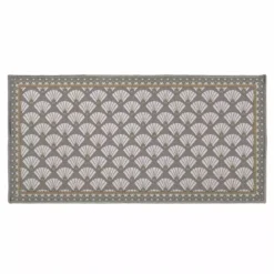 Tappeto multiuso (120 cm) Art déco chic Grigio