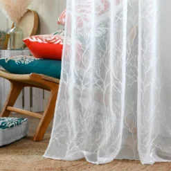 Tenda a pannello (140 x 260 cm) Corallys Bianco