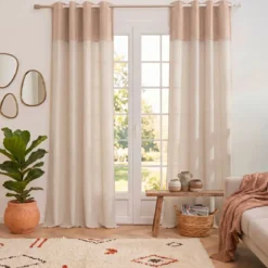 Tenda bouclé (140 x 280 cm) Ava Beige