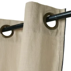Tenda in cotone (140 x 260 cm) Helios Ecru