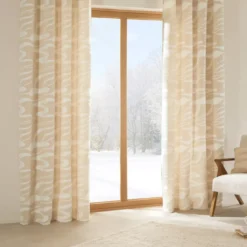 Tenda occhielli (140 x 260 cm) Madini Beige