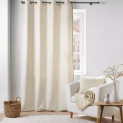 Tenda riccio (140 x 240 cm) Wooly Ecru