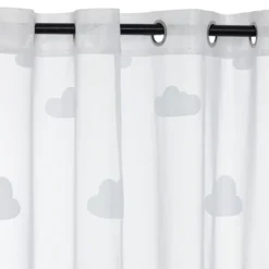 Tenda trasparente bambini (140 x 240 cm) Nuvola Bianco