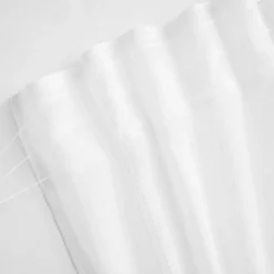 Tenda trasparente con passanti nascosti (140 x 240 cm) Leontine Bianco