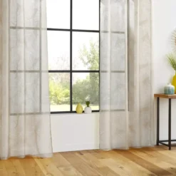 Tenda trasparente (140 x 240 cm) Devo Lino