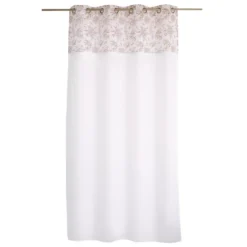 Tenda trasparente (140 x 240 cm) Rosa Marrone