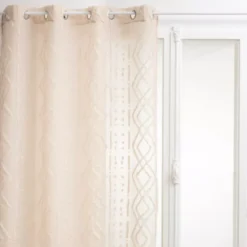 Tenda trasparente (140 x 240 cm) Salma Beige
