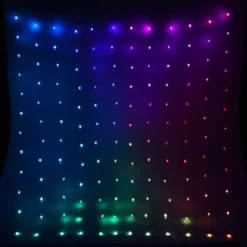 Tendina luminosa Digitale H2 m L2 m 400 LED Multicolore