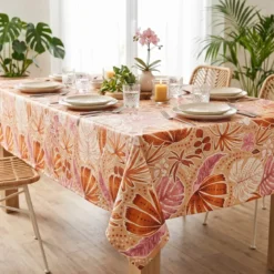 Tovaglia rettangolare cotone antimacchia (150 x 350 cm) Tenerife Multicolore