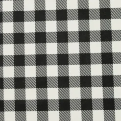 Tovaglia rettangolare cotone antimacchia (150 x 350 cm) Vichy Nera