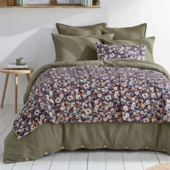 Trapunta velluto (90 x 220 cm) Dolores Blu