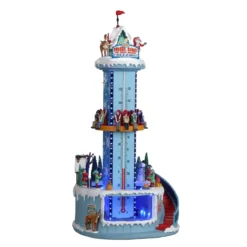 Villagio di Natale Lemax luci, musica e movimento Santa's Freeze Zone